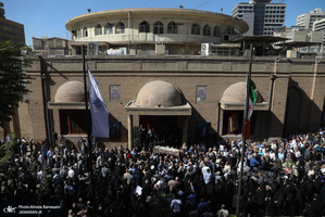 مراسم تشییع محمد کاسبی