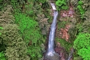 آبشار گزو، در دل جنگل های لفور