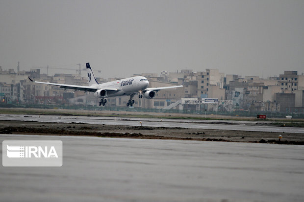 افزایش پروازهای تهران و مشهد در فرودگاه خرم‌آباد
