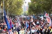 کارگران خشمگین به خیابانهای ملبورن آمدند+ تصاویر