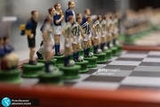 گزارش تصویری| فوتبالیست ها و سیمپسون ها به دنیای شطرنج آمدند!