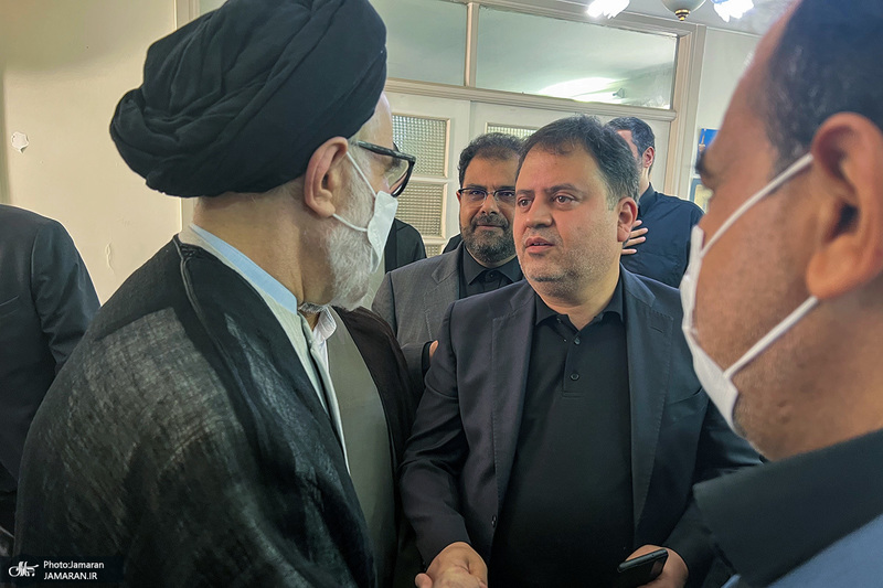 حضور سید محمد خاتمی در منزل مرحوم سید محمود دعایی (ره)
