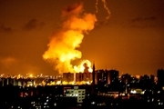بمباران شمال نوار غزه توسط جنگنده‌های صهیونیستی