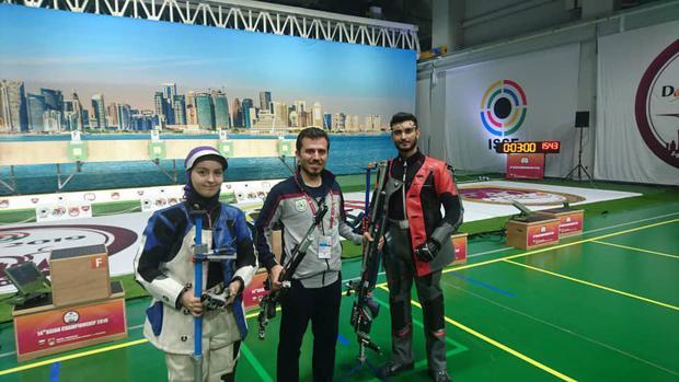 تیم میکس تفنگ بادی جوانان صاحب مدال برنز شد
