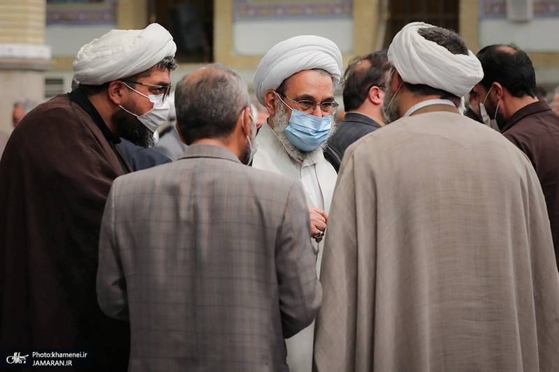 دیدار دست‌اندرکاران کنگره شهدای استان قم با رهبر معظم انقلاب