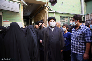 مراسم تشییع آیت الله سید مهدی موسوی بجنوردی (ره) در تهران