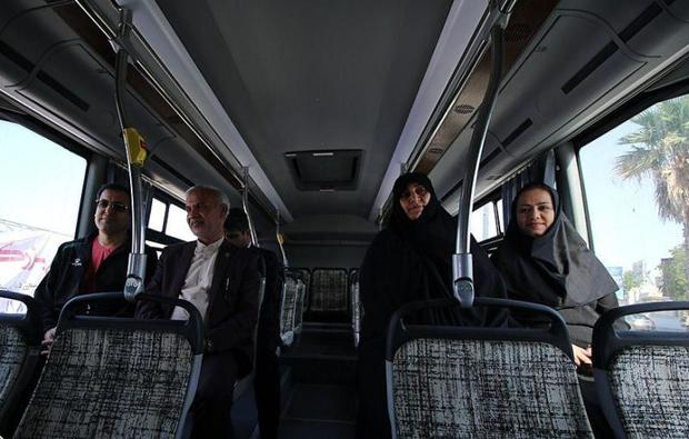 پنج دستگاه اتوبوس به ناوگان حمل و نقل عمومی بوشهرافزوده شد