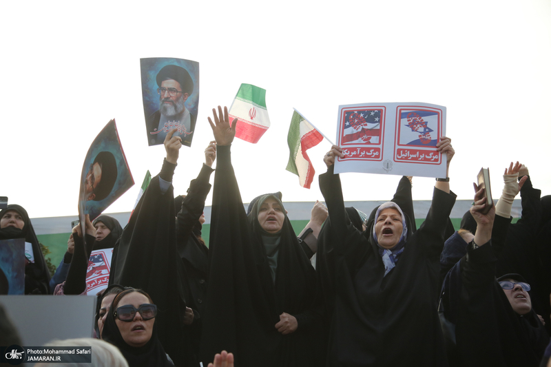 راهپیمایی محکومیت اقدامات تروریستی امریکا و رژیم صهونیستی علیه ملت ایران