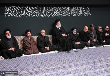 عزاداری شام شهادت حضرت فاطمه زهرا (س) در حسینیه امام خمینی