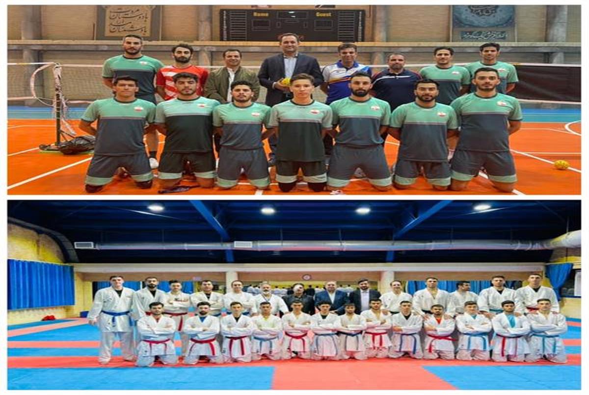بازدید پیمان فخری از اردوی تیم‌های ملی کاراته و سپک تاکرا
