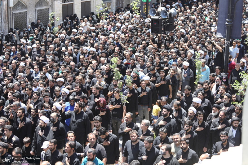 مراسم شهادت امام جعفر صادق(ع) با حضور آیت الله العظمی وحید خراسانی