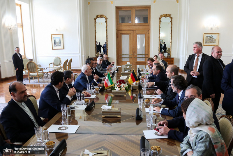 دیدار وزیر خارجه آلمان با ظریف