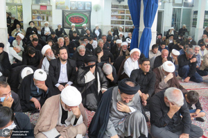 مراسم عزاداری اربعین حسینی در بیت مرحوم آیت الله العظمی صانعی (ره)