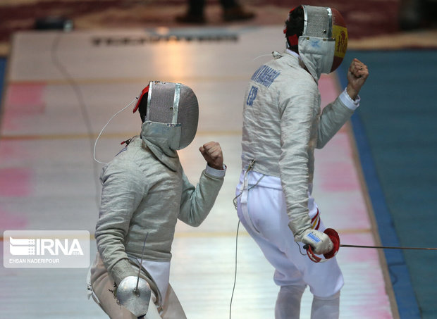 کسب سهمیه المپیک توسط شمشیرباز گیلانی به همرا تیم ملی اسلحه سابر