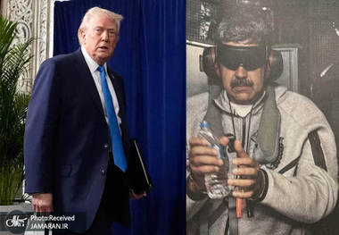 ترامپ خود را رئیس جمهوری ونزوئلا معرفی کرد + عکس