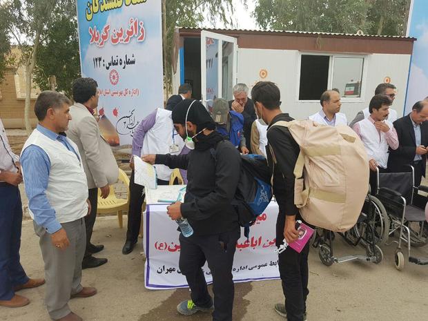 10 زائر گمشده در مرز مهران به خانواده هایشان تحویل داده شدند