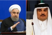 روحانی: تنها راه حفظ امنیت منطقه ، تقویت دوستی و همکاری میان همسایگان و جلوگیری از دخالت بیگانگان است/ امیر قطر: مخالف هرگونه ایجاد تنش و فشار علیه جمهوری اسلامی ایران هستیم