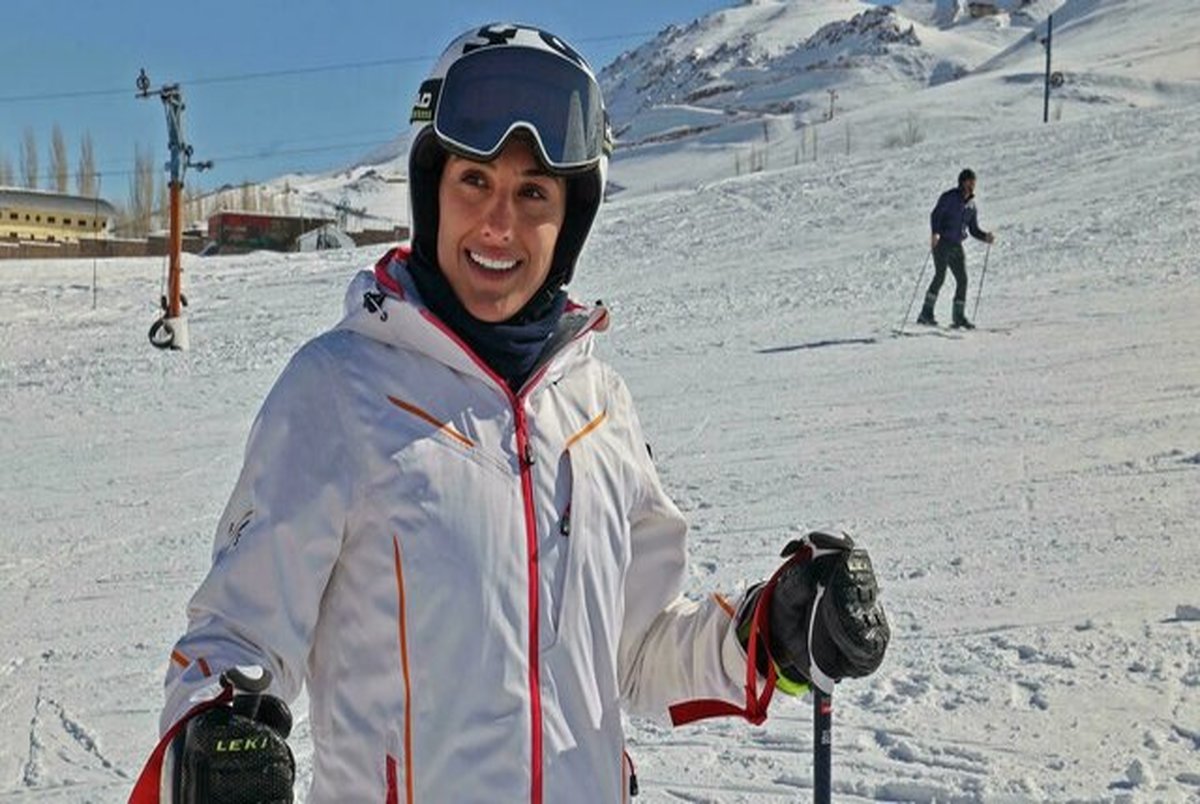 تنها اسکی‌باز زن ایرانی به خط پایان المپیک پکن نرسید
