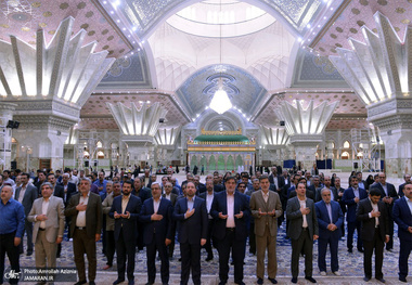 تجدید میثاق مدیران و کارکنان وزارت کشور با آرمان های حضرت امام(س)