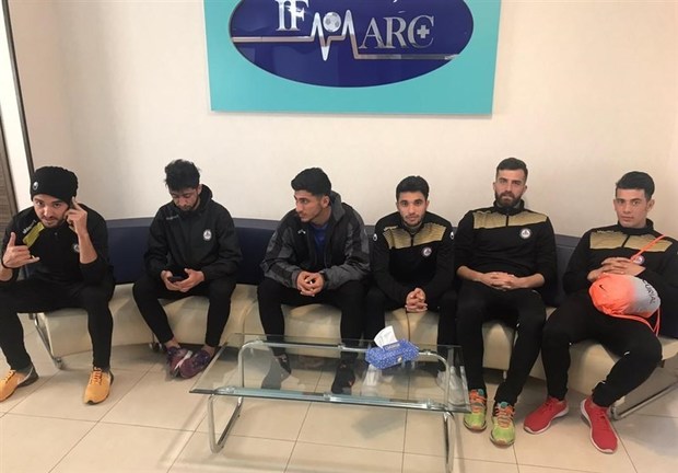 بازیکنان پارس جنوبی در ایفمارک حاضر شدند
