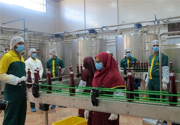 افتتاح یک واحد تولیدی نوشیدنی‌های گیاهی در شهر صنعتی البرز