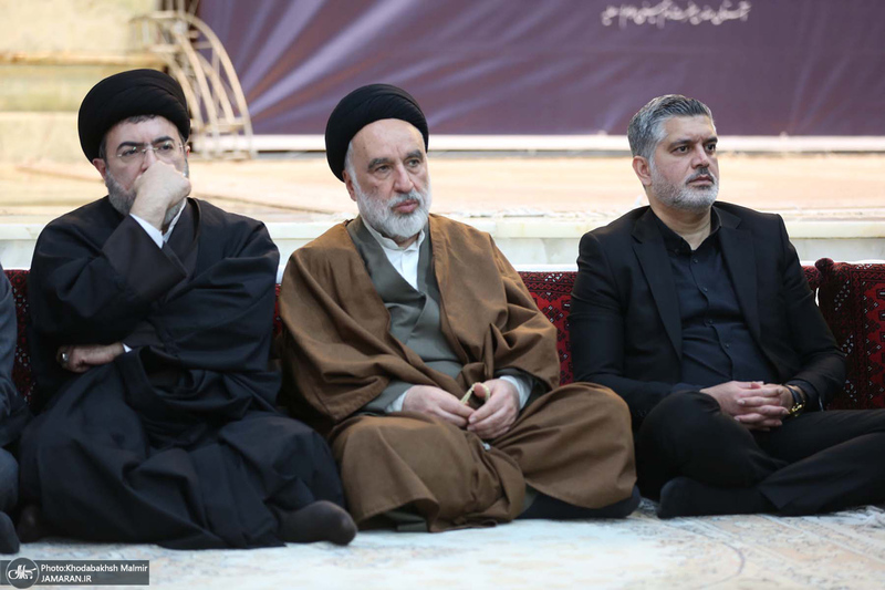 مراسم چهاردهمین سالگرد رحلت همسر امام خمینی و سی‌امین سالگرد ارتحال مرحوم حاج سیداحمد خمینی (ره)