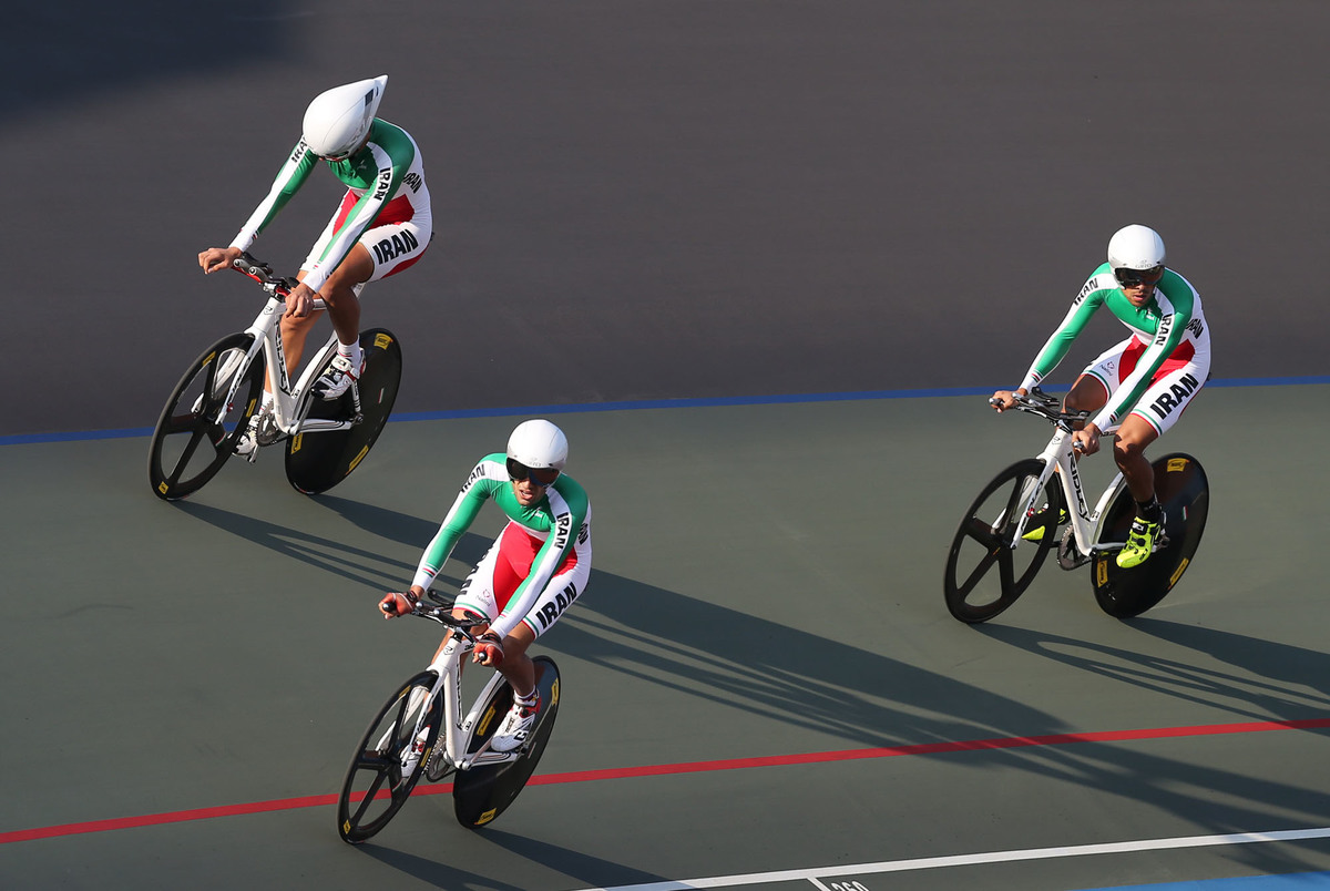ایران در یک ماده از دوچرخه سواری قهرمانی آسیا هفتم شد