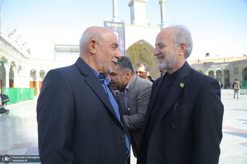 مراسم تشییع آیت الله موسوی تبریزی (ره)