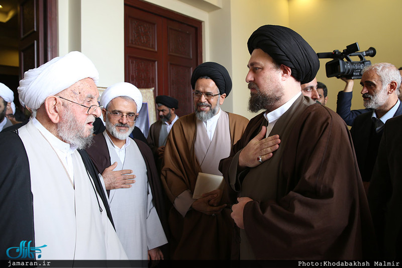 حاشیه تجدید میثاق هیأت رئیسه و اعضای مجلس خبرگان رهبری با آرمان های امام خمینی (س)