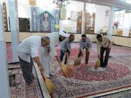 غبارروبی 80 مسجد در کاشمر