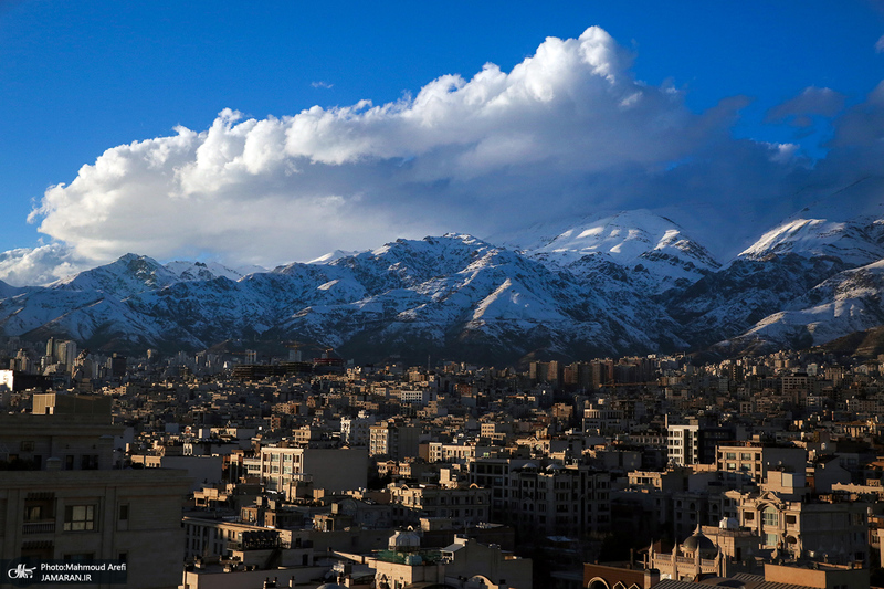 آسمان بی نظیر امروز تهران