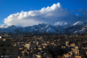 آسمان بی نظیر امروز تهران
