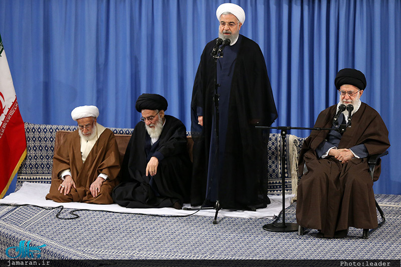 دیدار مسئولان نظام و سفرای کشورهای اسلامی با رهبر معظم انقلاب