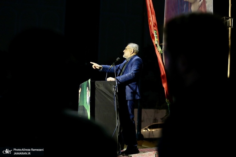 چهل و ششمین شب اجتماع پر شور مردم در میدان چهار باغ