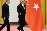 دیدار رهبران چین و ترکیه در پکن