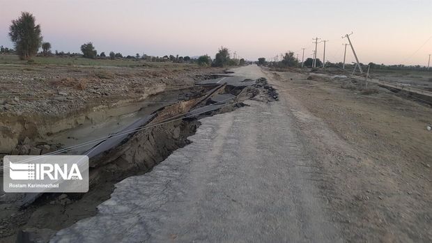 خسارت ۱۵۰ میلیارد تومانی سیل به راه‌های نیمه شمالی سیستان و بلوچستان
