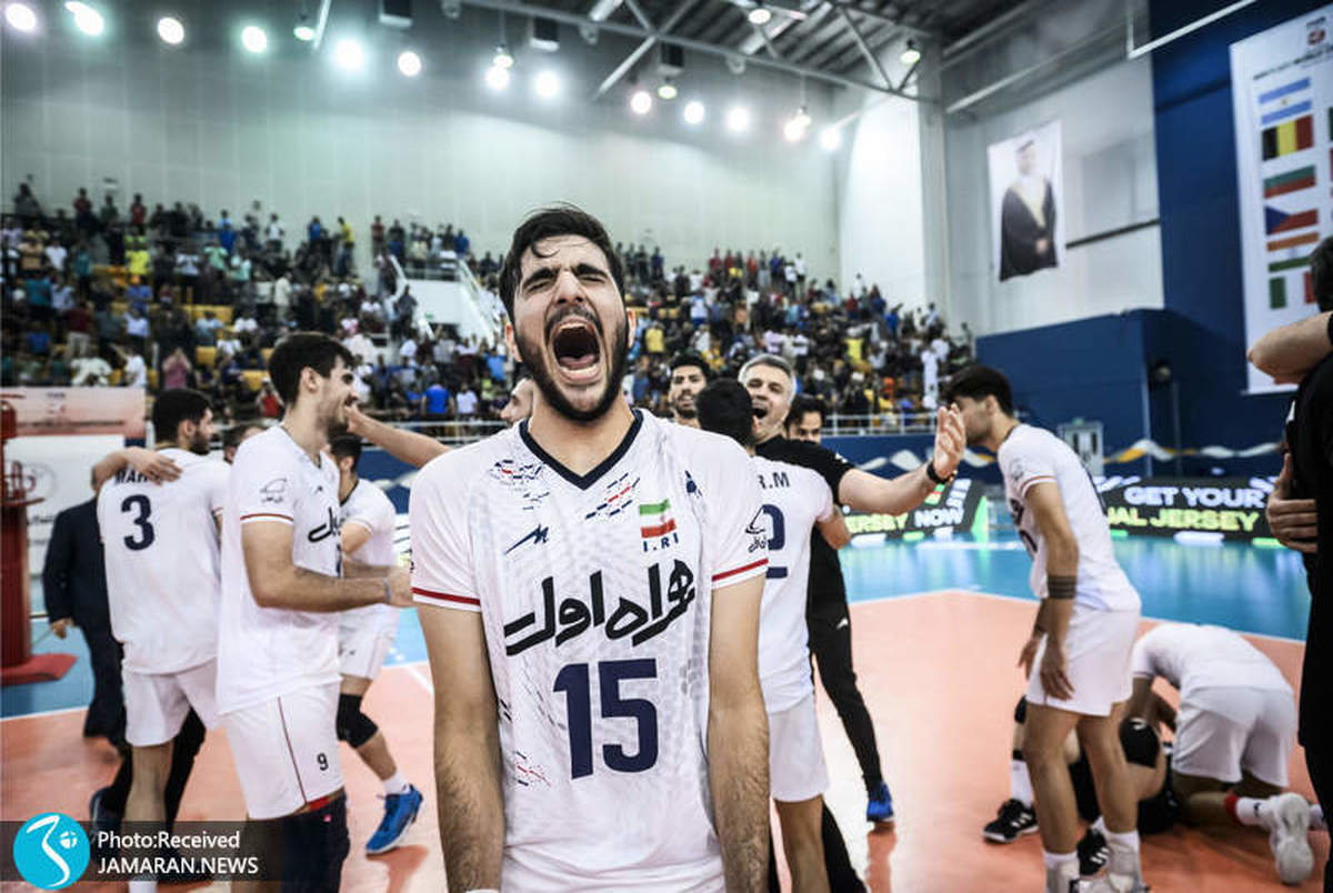 گزارش تصویری از قهرمانی پسران والیبال ایران در جهان