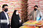 ۷۵ تن برنج احتکار شده در بازار آبادان توزیع شد