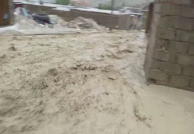 خسارت  بارش باران سیل آسای بهاری در چهار محال و بختیاری