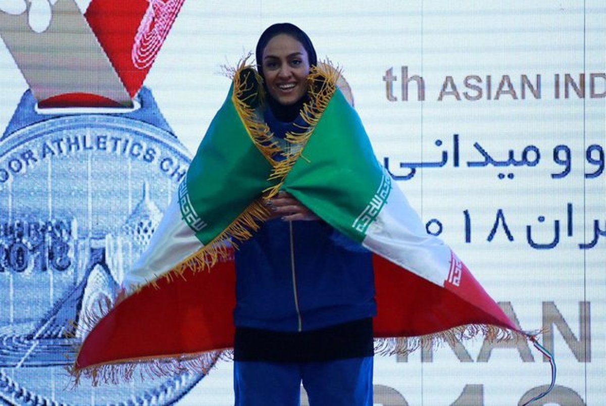 قهرمانی سپیده توکلی در مسابقات ماده پنجگانه آسیا