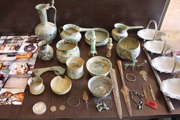 35 قطعه عتیقه سه هزارساله در ورامین کشف شد