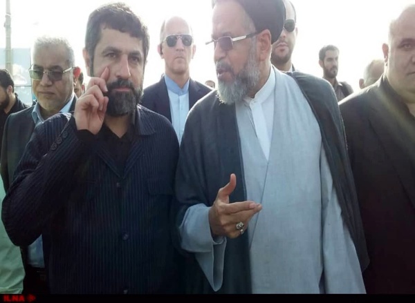 گزارش تصویری حضور وزیر اطلاعات در مرز شلمچه