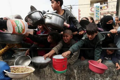 سازمان ملل در غزه اعلام قحطی می‌کند