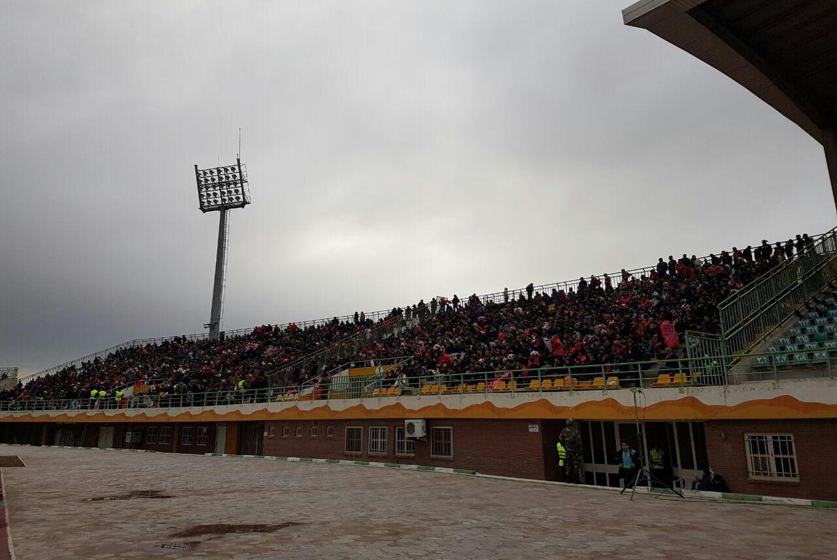 تصاویری از  استادیوم یادگار امام پیش از بازی پرسپولیس و صبا