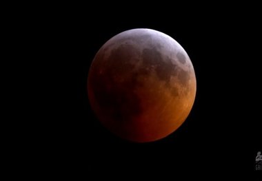 ماه گرفتگی کامل 2019 در آسمان+ ویدیو