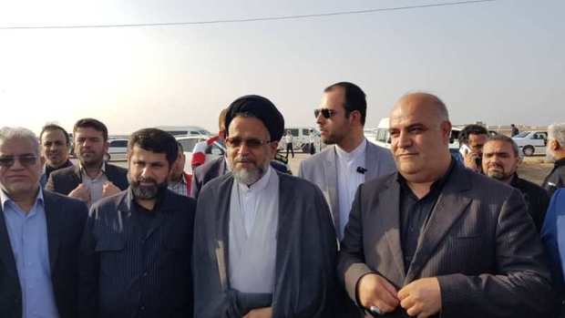 وزیر اطلاعات از گذرگاه مرزی شلمچه در خوزستان بازدید کرد