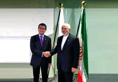 گفت‌وگوی برجامی ظریف با وزیر خارجه ژاپن