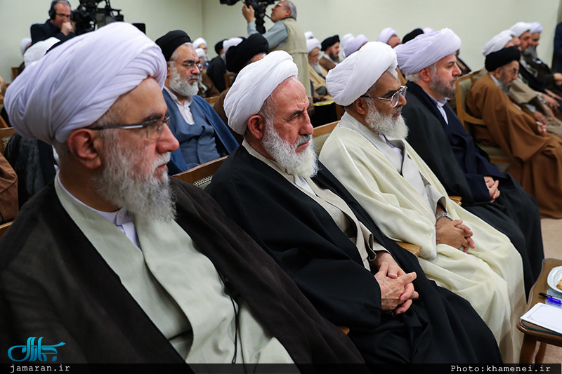 دیدار رئیس و اعضای مجلس خبرگان رهبری با رهبر معظم انقلاب 