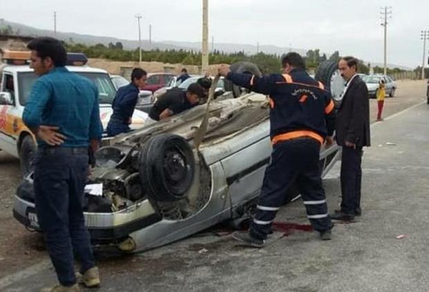 حوادث رانندگی در شیراز و فسا 2 کشته و 11 مصدوم داشت