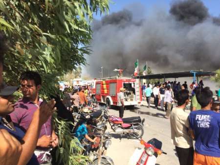 آتش سوزی 61 ساختمان در دیر بوشهر در سال گذشته